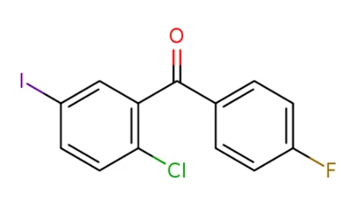 (2-cloro-5-iodofenil) (4-fluorofenil) metanona (CAS: 915095-86-2)